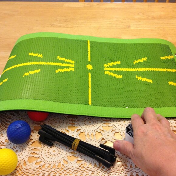 Golf Mat kit, Seiless sequin golf mat - Picture 4 of 7